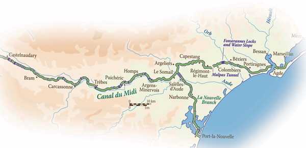 Canal-du-Midi-Map